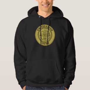 Unification Court Men's Hoodie Black