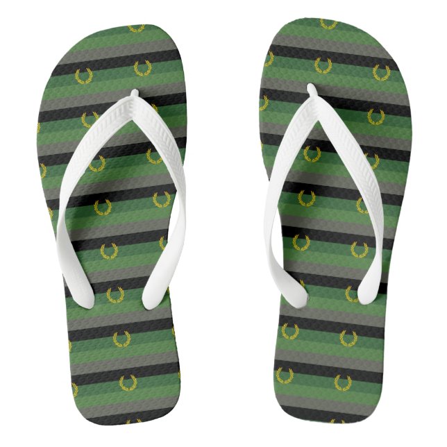 Uniform Pride Flip Flops (Footbed)