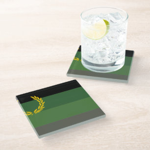 Uniform Pride Glass Coaster