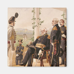 Uniforms of the American army Magnet