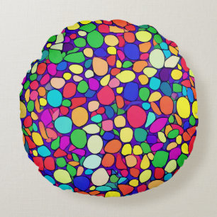 Unifying Colours Round Pillow