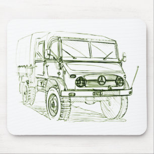 Unimog 401 Doka Mouse Pad