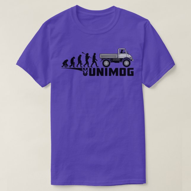 UNIMOG Evolution of Mankind T-Shirt (Design Front)