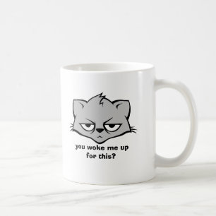 Unimpressed Cat Mugs