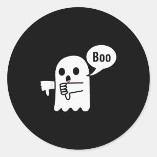 Unimpressed Ghost 2025  Classic Round Sticker