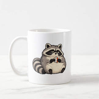 Unimpressed Snack Raccoon Coffee Mug