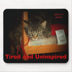 Uninspired Angel Mouse Pad