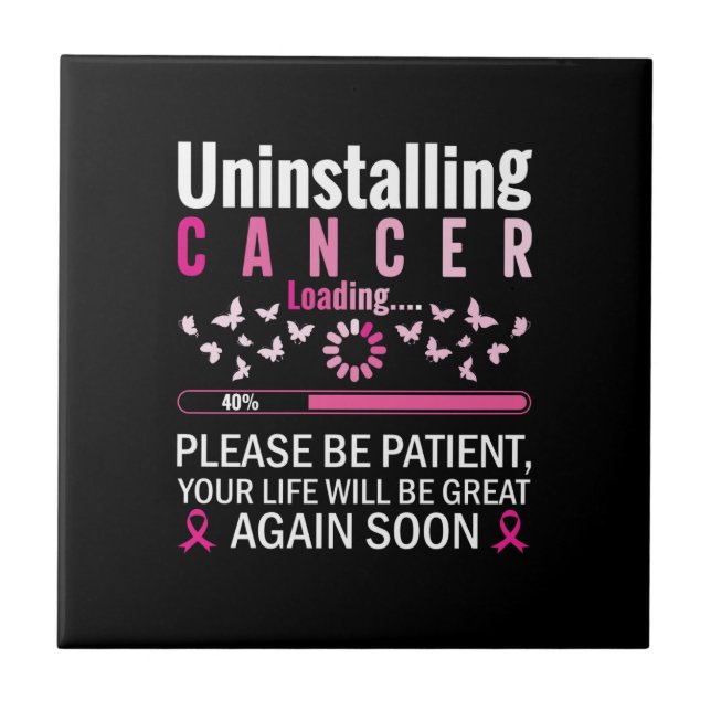 uninstalling cancer loading breast cancer awarenes tile (Front)