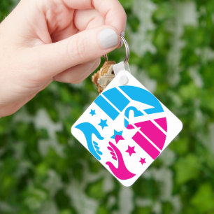 Union and Brilliance: A Vision for Collaboration Keychain