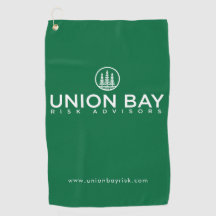 Union Bay Risk Advisors Golf Towel - Green