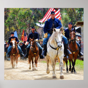 Union Cavalry Poster