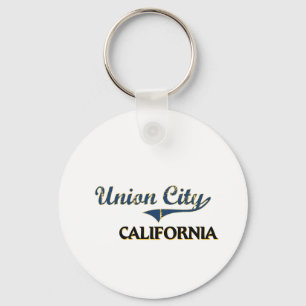 Union City California City Classic Keychain