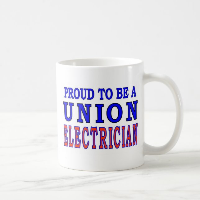 UNION ELECTRICIAN COFFEE MUG (Right)