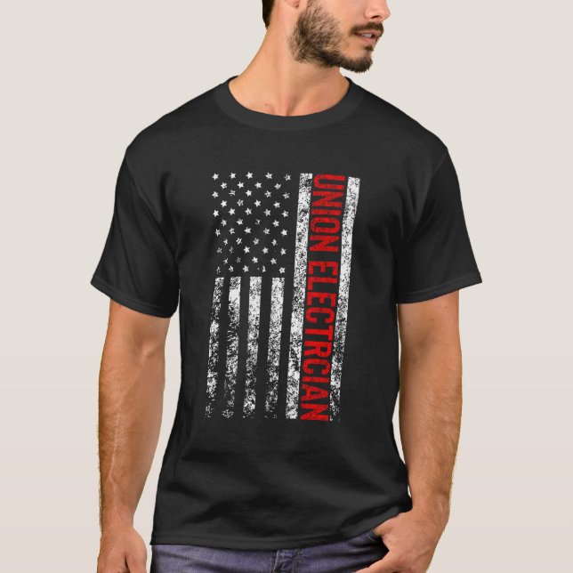 Union Electricien Sweat - shirt à capuche Avec Un  (Devant)