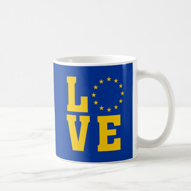 Union européenne LOVE mug (Droite)
