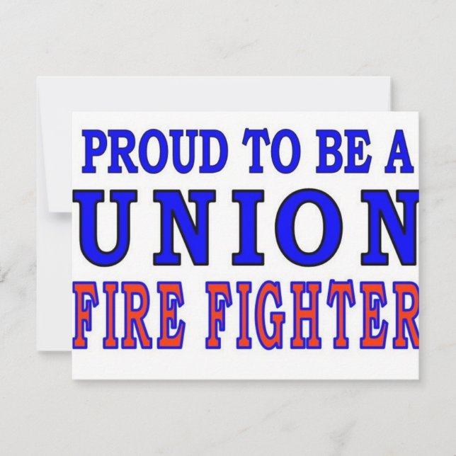 UNION FIRE FIGHTERS (Front)