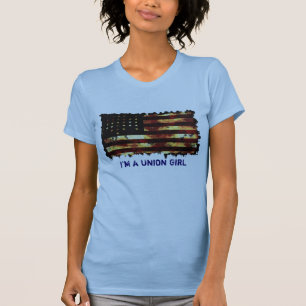 Union Flag, Civil War, US Flag Funny Tee