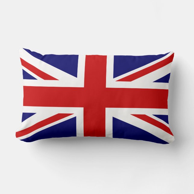 Union flag lumbar pillow (Front)