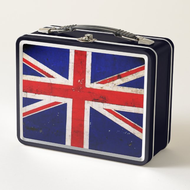 Union Flag Metal Lunch Box (Front)