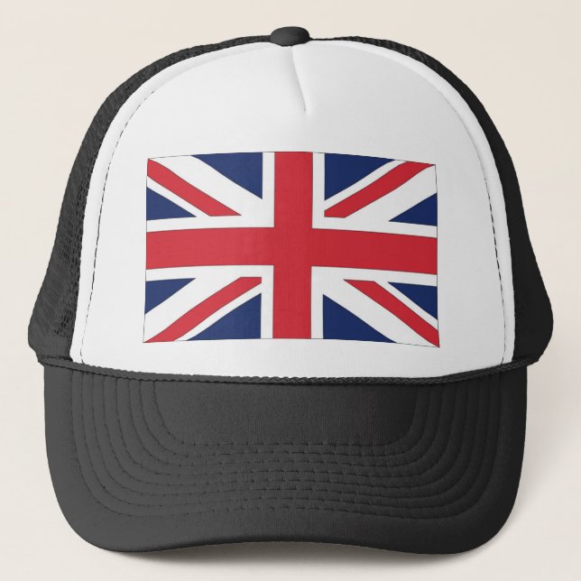 Union Flag of the United Kingdom Trucker Hat (Front)