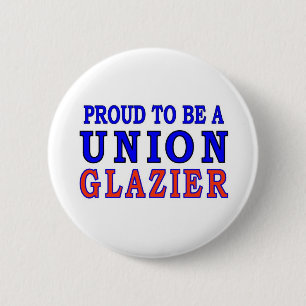 UNION GLAZIER 2 INCH ROUND BUTTON