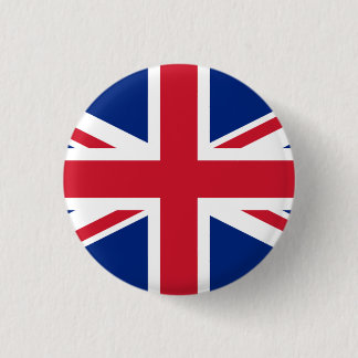 "UNION JACK" 1 INCH ROUND BUTTON