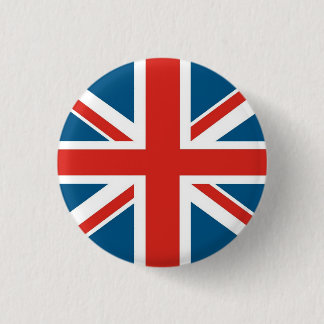 union jack 1 inch round button