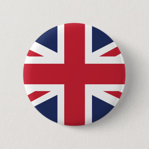 Union Jack 2 Inch Round Button