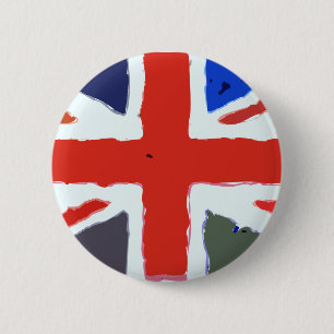 Union Jack 2 Inch Round Button