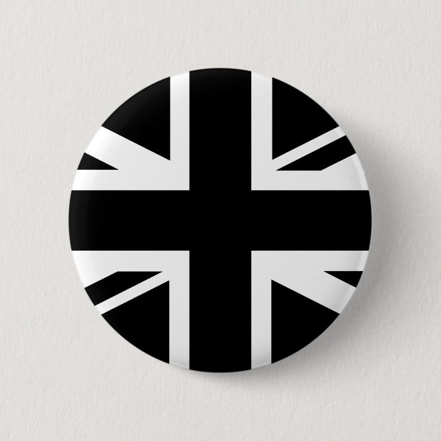Union Jack 2 Inch Round Button (Front)