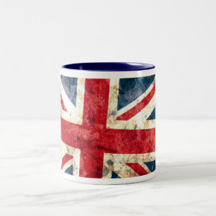 Union Jack #2 Two-Tone Coffee Mug