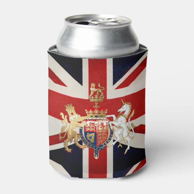 UNION JACK and INSIGNIA Can Cooler (Can Front)