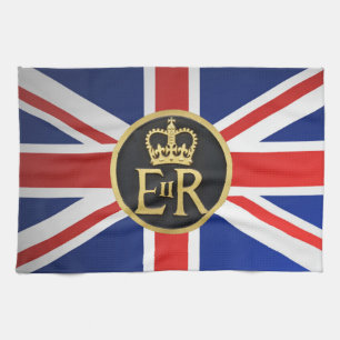 Union Jack and Royal Jubilee. Kitchen Towel