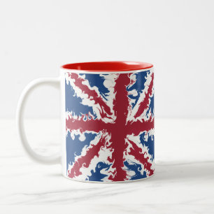 Union Jack Bespoke  Two-Tone Coffee Mug