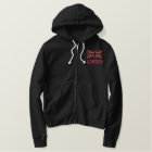 Union Jack ~ Black and Red