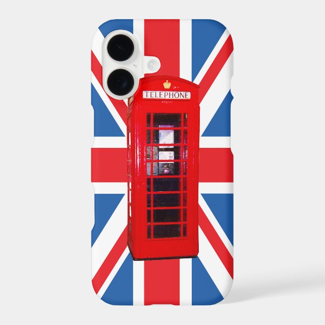 Union Jack/Boîte Téléphonique Design (Verso)