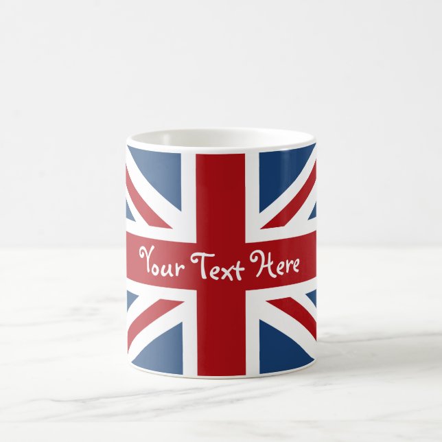Union Jack British Flag Coffee Mug (Center)