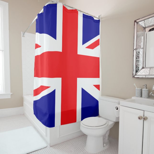Union Jack British Flag England Red White Blue (In Situ)