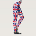 Union Jack / British flag Leggings<br><div class="desc">Leggings with flag of The United Kingdom of Great Britain and Northern Ireland (Union Jack)</div>