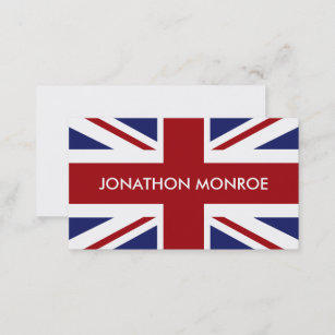 Union Jack, British Flag, United Kingdom Business Card