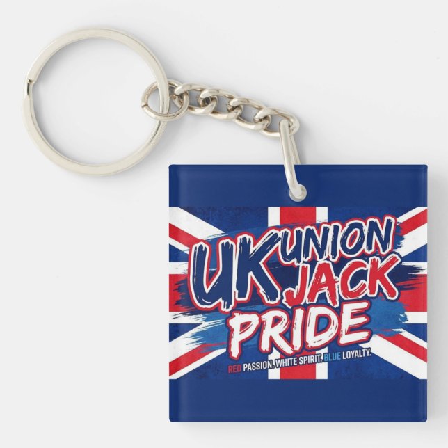 Union Jack British Flag Vintage Personalized (Devant)