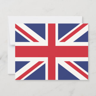Union Jack British High Tea Bridal Shower Invites