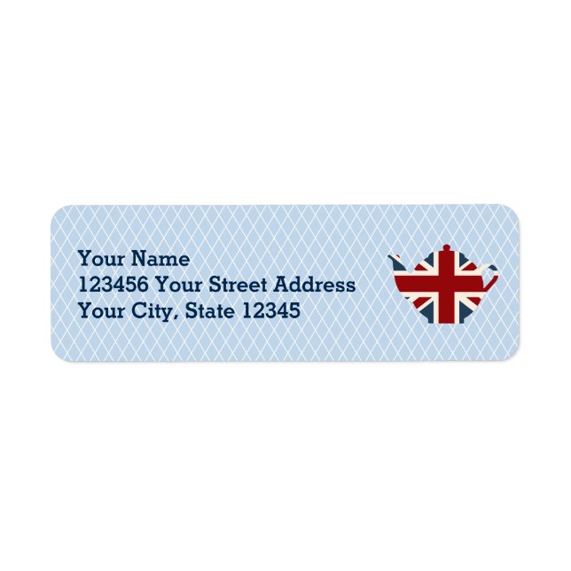 Union Jack British Teapot (Front)