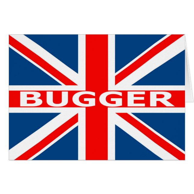 Union Jack bugger (Front Horizontal)