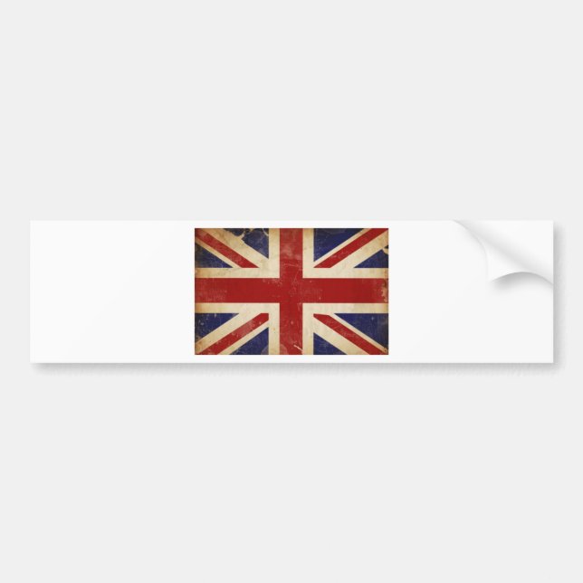 Union Jack Bumper Sticker (Front)