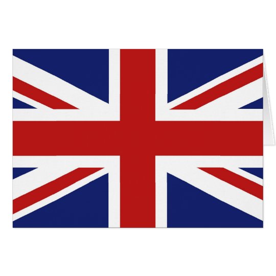 Union Jack Card