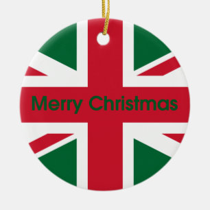 Union Jack Ceramic Ornament