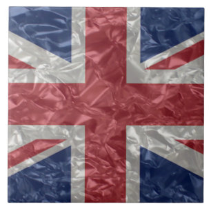 Union Jack - Crinkled Tile