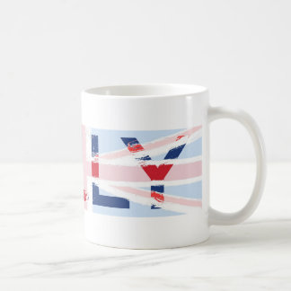 Union Jack design, Kelly Coffee Mug