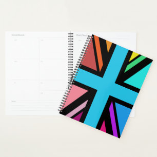 Union Jack/Drapeau Multicolore+Noir